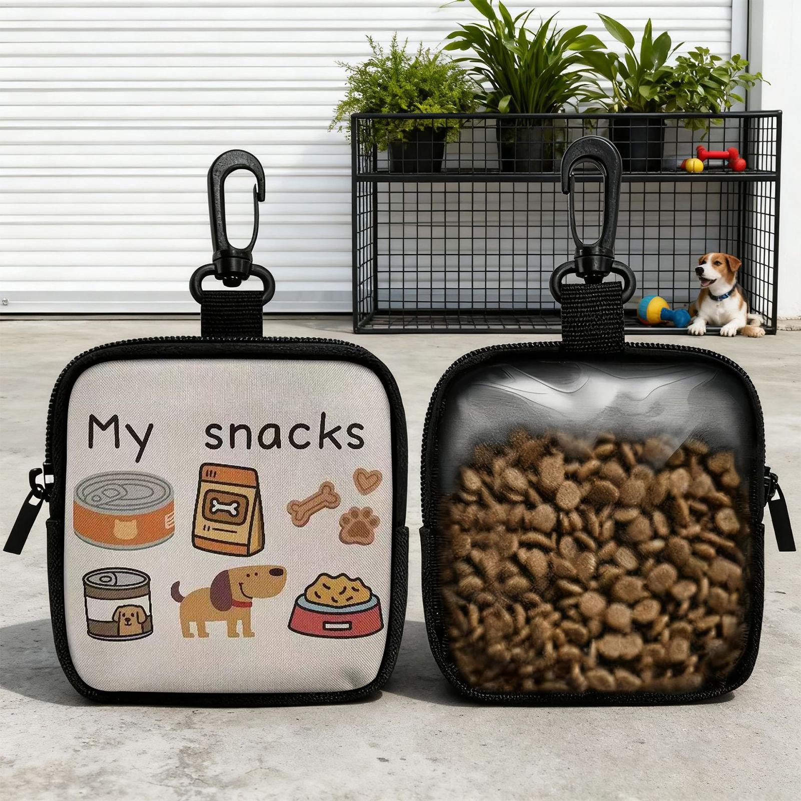 Food Snacks For Hiking - Pochette de friandises pour chien, distributeur