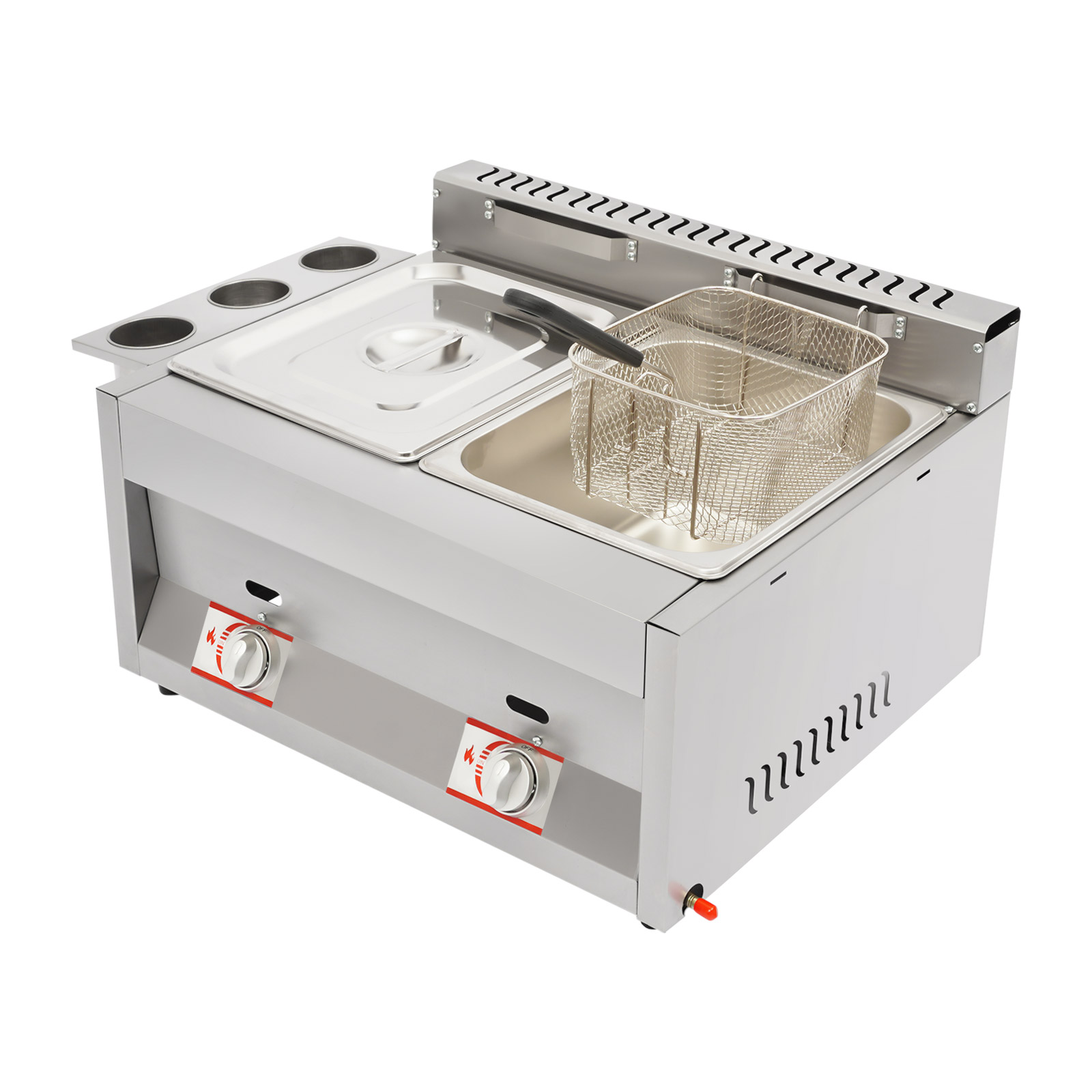 Food Snacks Restaurant - Friteuse professionnelle à gaz GPL 2