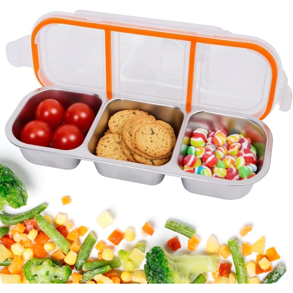 Food Snacks For Hiking - Boîtes à collation en acier inoxydable