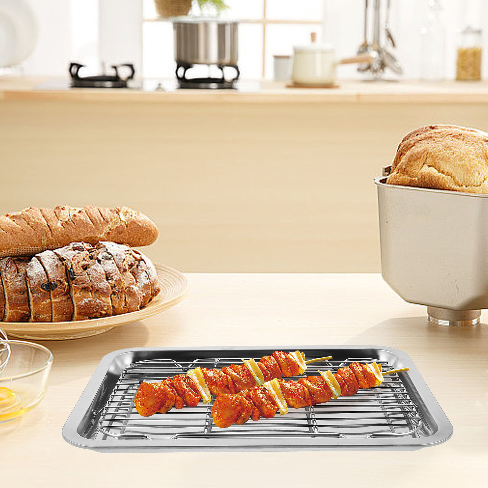 Food Snacks Restaurant - 1 ensemble de grille de cuisson