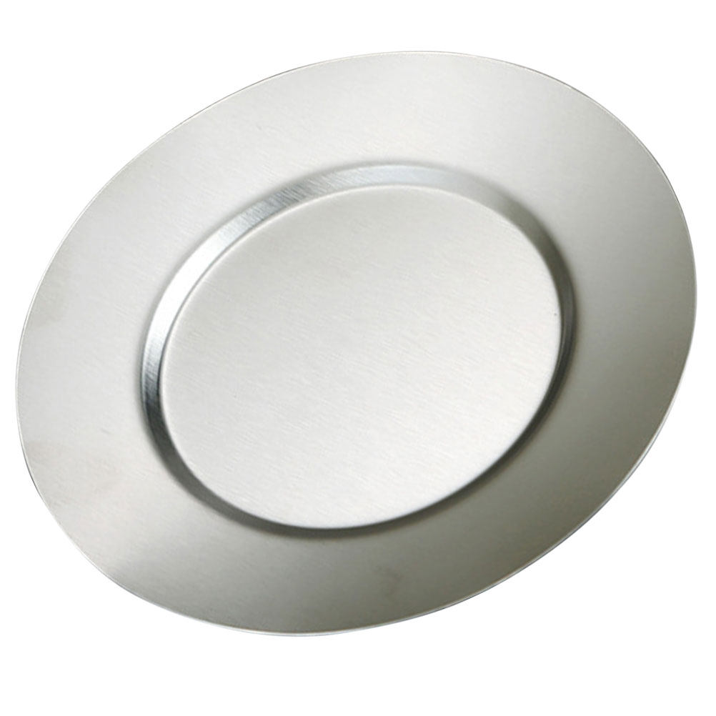 Food Snacks For Camping - Assiette Ronde en Acier Inoxydable de