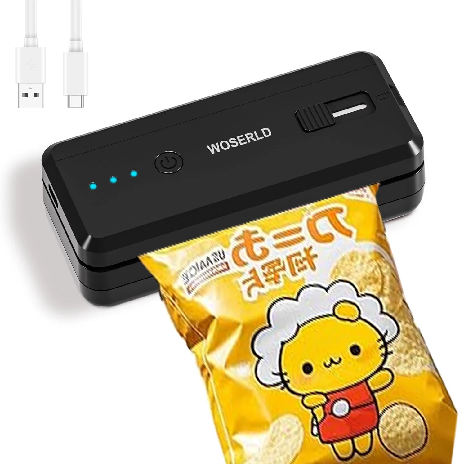 Food Snacks For Camping - Machine à sceller les impulsions, scellage