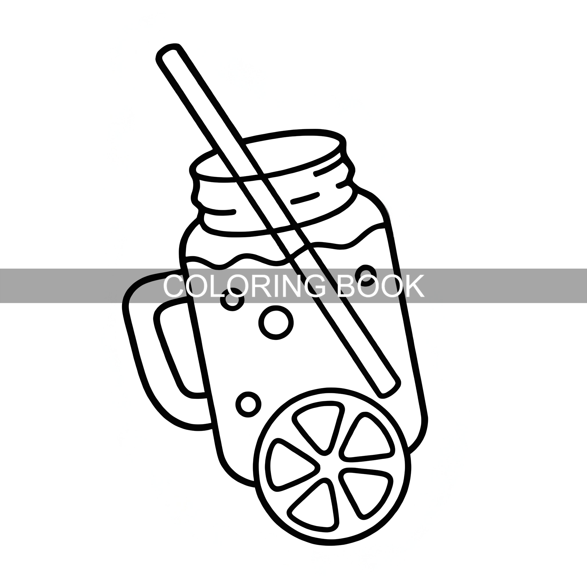 Livre de coloriage de friandis - Food And Snacks Coloring Pages avis et prix