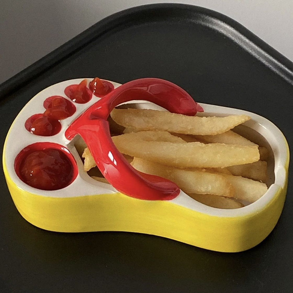 Assiette à frites créative et  - Food Snacks Restaurant avis et prix