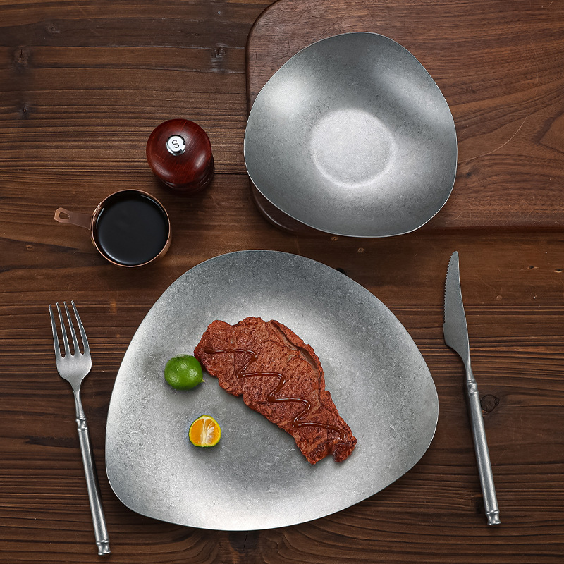 Assiette à repas irrégulière e - Food Snacks Restaurant avis et prix
