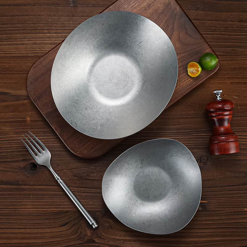 Assiette à repas irrégulière e - Food Snacks Restaurant avis et prix