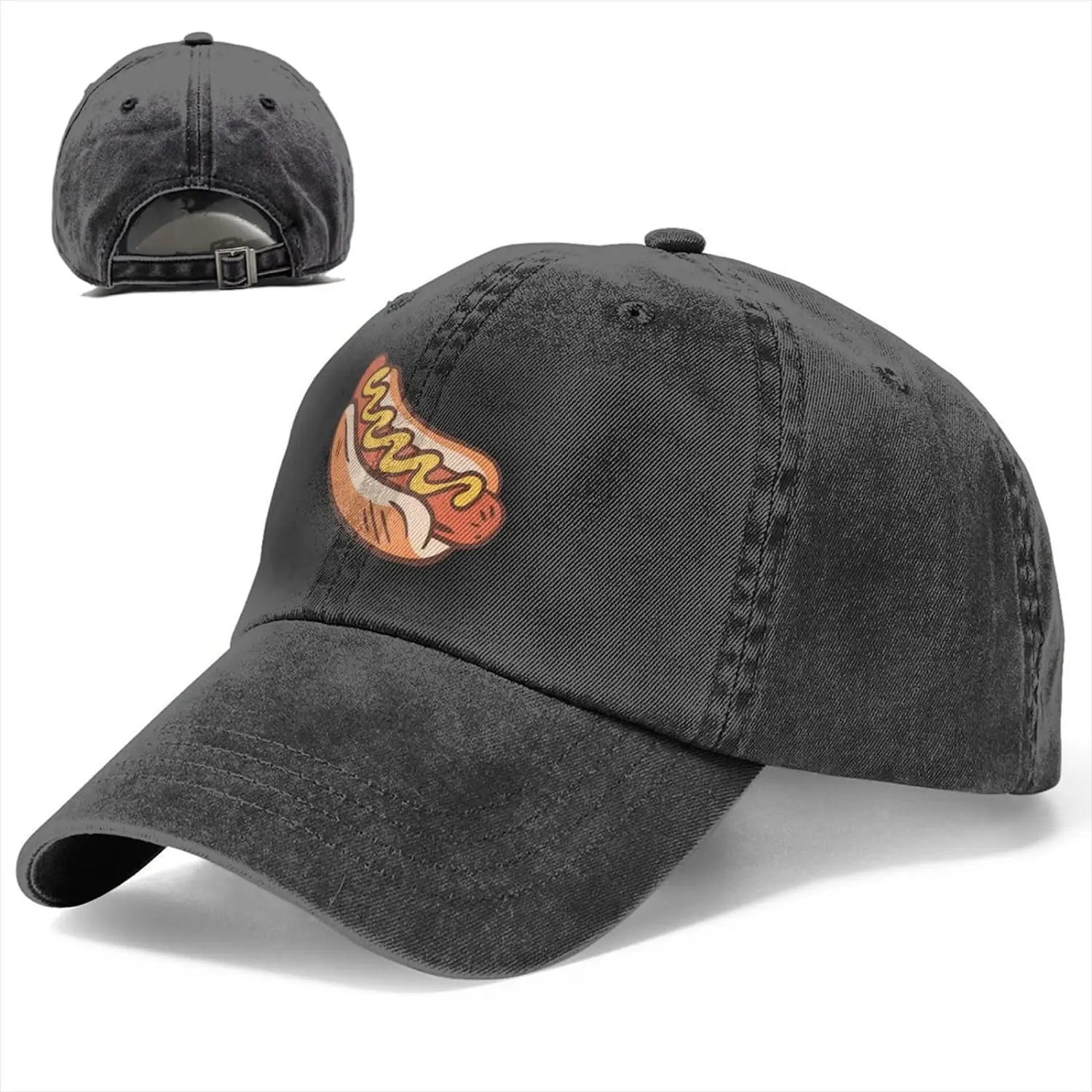 Casquette en jean réglable en  - Food Snacks For Hiking avis et prix