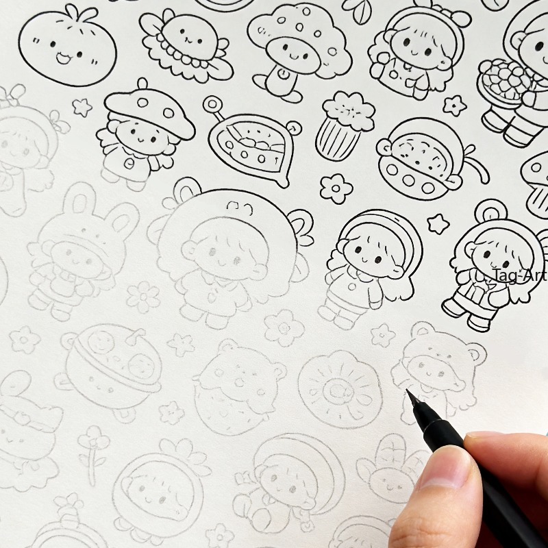 Livre d'images pour soulager l - Food And Snacks Coloring Book avis et prix