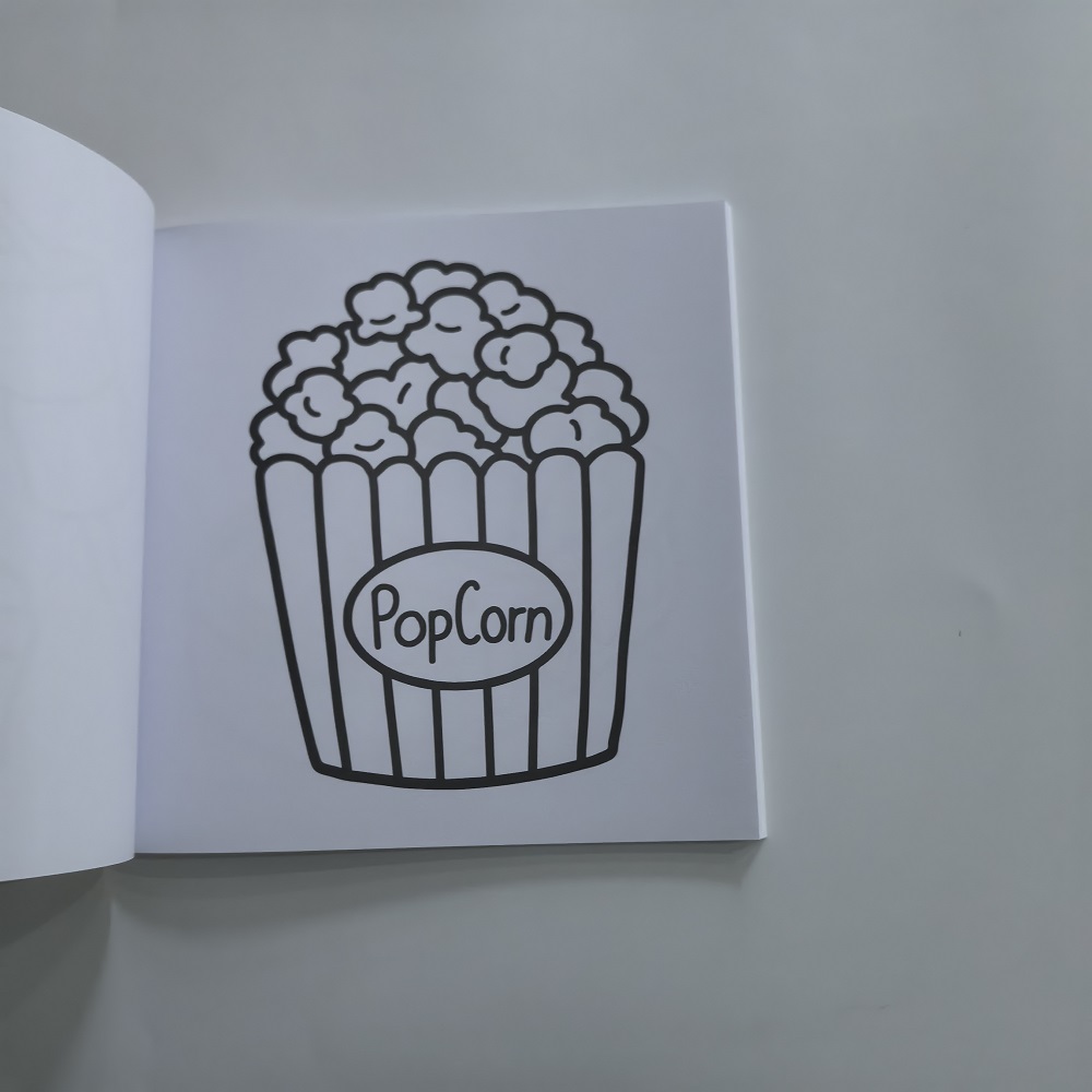 Livre de coloriage sur les ali - Food And Snacks Coloring Book avis et prix