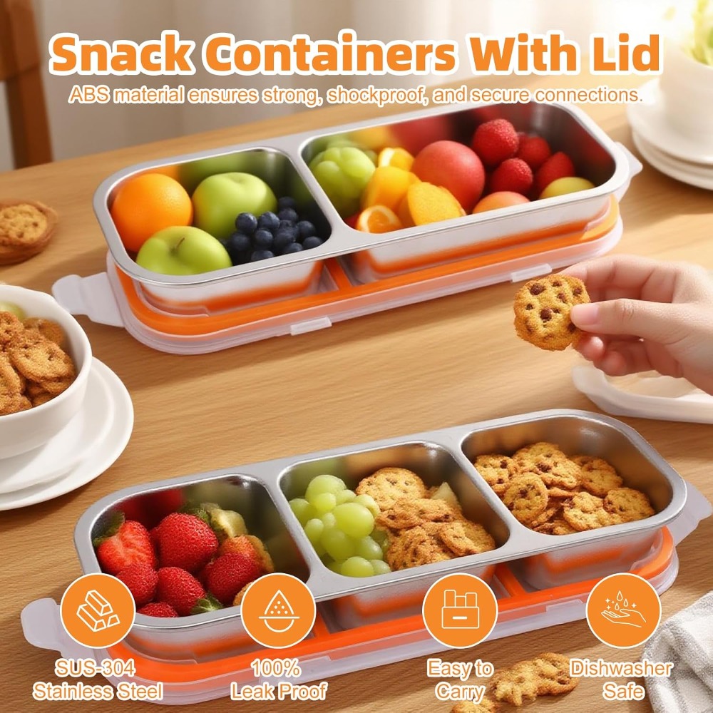 Boîtes à collation en acier in - Food Snacks For Hiking avis et prix