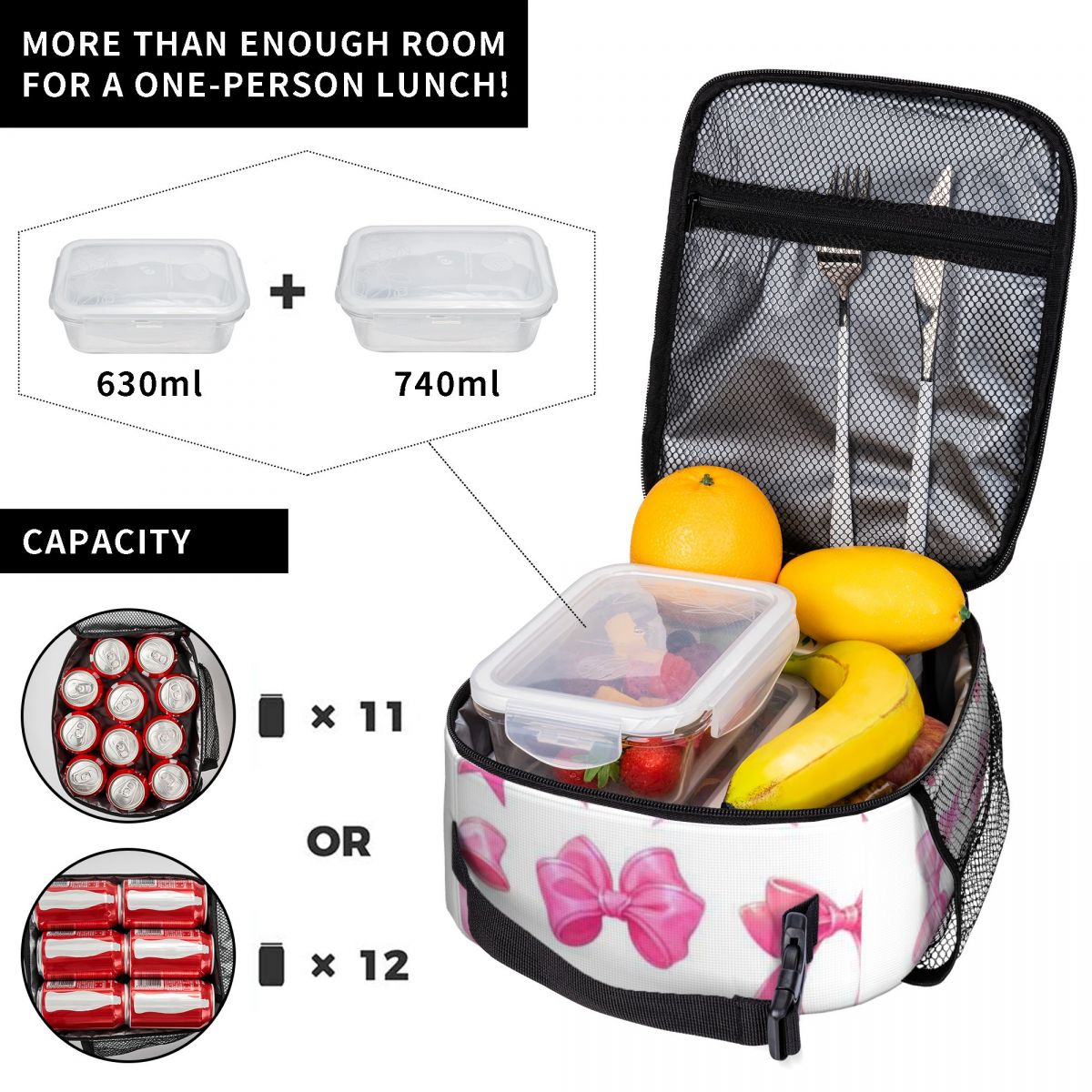 Sac à déjeuner isotherme en né - Food Snacks For Hiking avis et prix