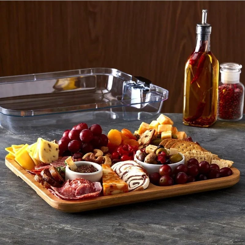 Plateau à fromage en bois, pla - Food Snacks For Camping avis et prix