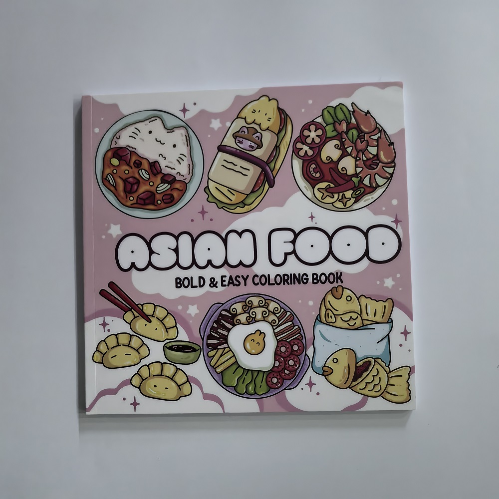 Livre de coloriage Easy-bold p - Food And Snacks Coloring Book avis et prix