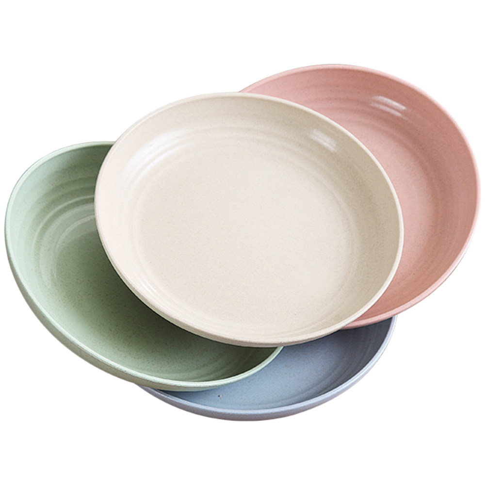 4 pièces d'assiettes en tige d - Food Snacks Restaurant avis et prix