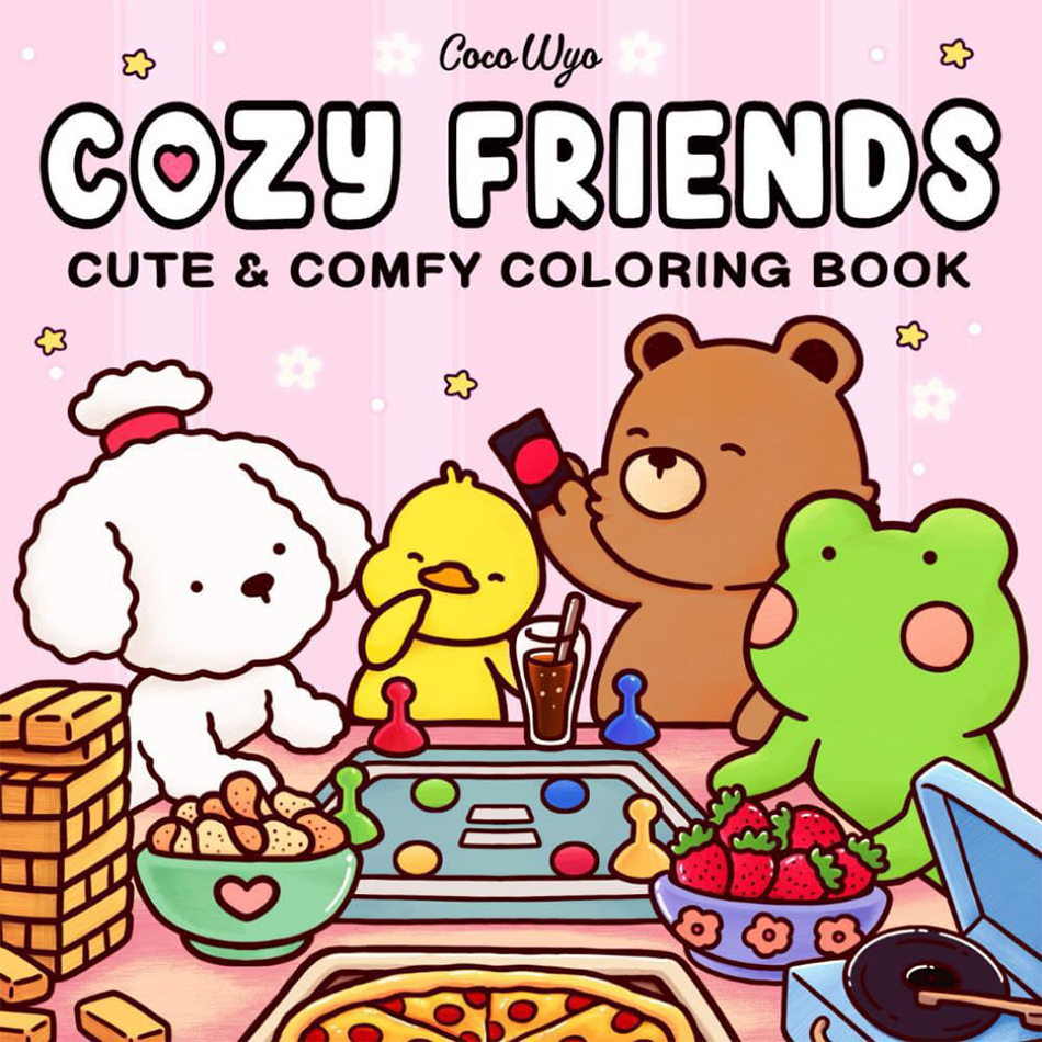 Livre de coloriage d'AMICS COZ - Food And Snacks Coloring Book avis et prix