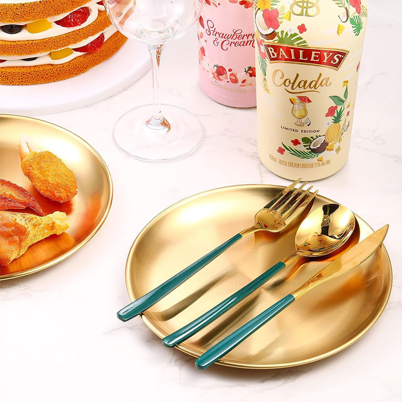 Assiette ronde empilable en mé - Food Snacks For Camping avis et prix