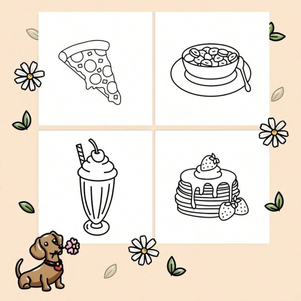Livre de coloriage sur les ali - Food And Snacks Coloring Pages avis et prix