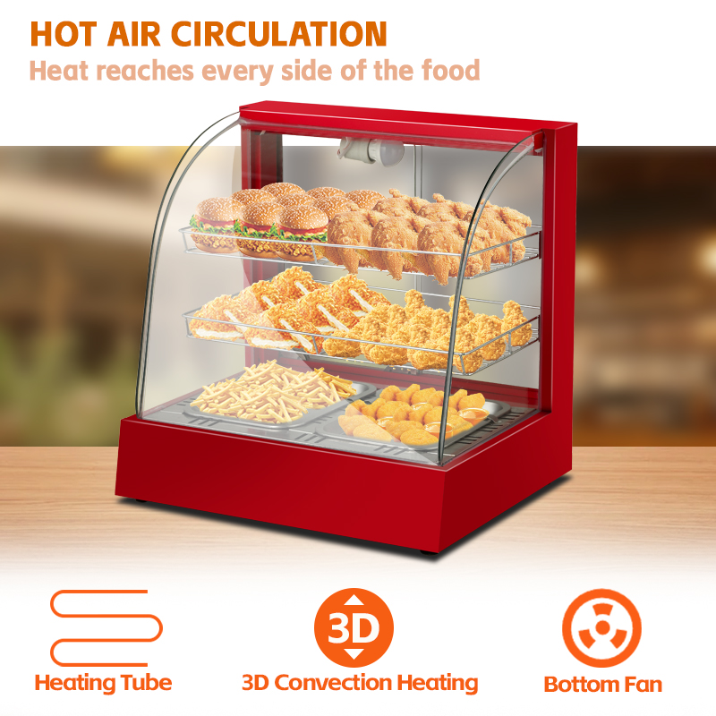 Vitrine chauffante électrique  - Food Snacks Restaurant avis et prix